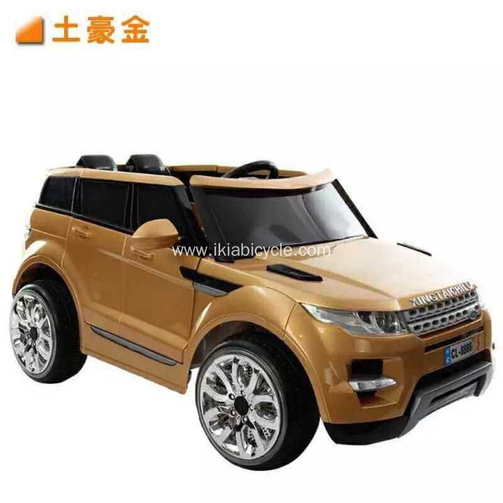 Car plant trydan pedair olwyn lliwgar cŵl